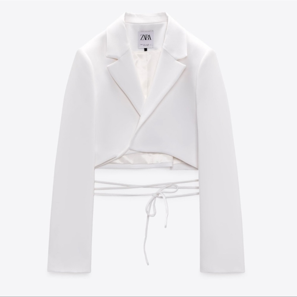 Cropped blazer
